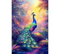 Jungle Peacock 2000 Piece Jigsaw Puzzles for Adults, Challenging and Brainteasing, Difficult Puzzles, Puzzle 2000 Pieces