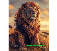 Jungle Robot Animals: A fun and Creative Coloring Book for Kids Ages 4-8