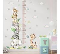 Jungle Safari Animals Wall Sticker - Forest Animals, Bear, Self-Adhesive Wall Decoration for Children's Room, Baby Room, Bedroom, Girls