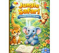 Jungle Safari - Coloring Books for Kids