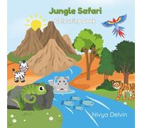 Jungle Safari: Colouring Book