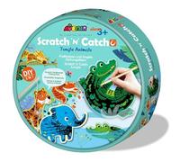 Jungle Scratch n Catch Fishing Game Kids Creative Toy Age 3+ Gift Set Brand New