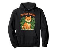 Jungle Shiba Forest Explorer Pullover Hoodie