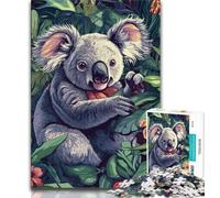 Jungle Sloth Jigsaw Puzzles for Teenagers,Challenging Game And Family Play with Fully Interlocking Randomly Shaped Pieces 70x100cm