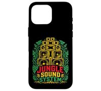 Jungle Sound System Roots Dub Bass Reggae Design Case for iPhone 16 Pro Max