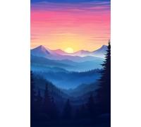 Jungle Sunrise 2000 Piece Jigsaw Puzzles for Adults, Challenging and Brainteasing, Difficult Puzzles, Puzzle 2000 Pieces