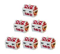 Jungle Theme Treasure Chests Landscape Decors For Aquariums Model Treasure Chests Miniature Figurine For Fishtanks Decors Fishtanks Accessories