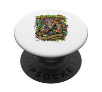 Jungle Tiger Beat Warrior PopSockets Adhesive PopGrip