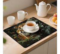 Jungle Tiger Desk Mat Washable Table Protector Waterproof Table Cover Protector Desk Placemats Heat Resistant Non-Slip Desks Cover for Desktop, Coffee Dining Tables 50x40cm