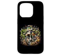 Jungle Tiger Motocross Thrill Ride Case for iPhone 15 Pro