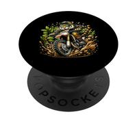 Jungle Tiger Motocross Thrill Ride PopSockets Adhesive PopGrip