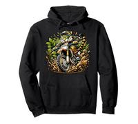 Jungle Tiger Motocross Thrill Ride Pullover Hoodie