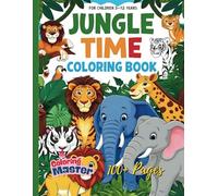Jungle Time Coloring Book: 50+ Wild Animal and Bird Sketches for Creative Jungle Adventures
