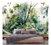 JUNGLE TROPICAL FOREST Photo Wallpaper Wall Mural Modern Bedroom Living Room