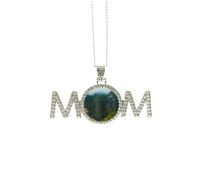 jungle valley cliff fog Mothers Day Gift for Mom Nana Grandma Necklace Birthday Jewelry