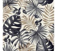 Jungle Wall Black/Gold sw12 wallpaper