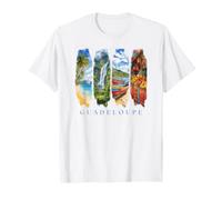 Jungle Waterfalls Beaches Vacation Guadeloupe T-Shirt