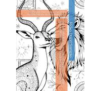 Jungle Whiskers & Woodland Giggles: Zentangle Animal Adventures for Laughter and Relaxation: 62 Playful, Humorous, and Tricky Animal Patterns in Zentangle Style