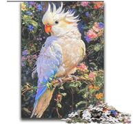 Jungle White Parrot 2000 Piece Jigsaw Puzzles for Adults & Teens, Brain Intelligence Challenge Addictive Toys for Home Decoration (70x100cm)