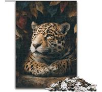 Jungle Wild Black Panther 1000 Pieces Jigsaw Puzzle For Adults Teens, Help The Brain Exercise Addictive Toys to Cultivate Patience Unique Challenge Game (50x75cm)