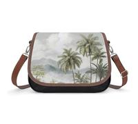 Jungle1 with Palms Tree Fashion Women's Crossbody Bags Novelty Handbag Shoulder Bag Purse