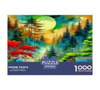 Jungle1000Piece JigsawPuzzlePlant Forest KidsforAdult Challenging Brainteasing Age12+byth EducationalGame Fun, Challenging 38x26cm/1000pcs