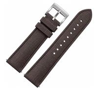 JUNGLEHE Fluororubber FKM Rubber Watch Strap, Quick Release Waterproof Soft Rubber Replacement Strap 20mm 21mm 22mm for Men Women