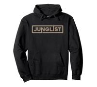 Junglist Drum and Bass Culture & Heavy Breakbeat Bassline Pullover Hoodie