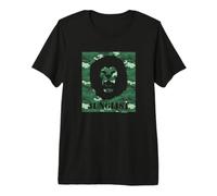 Junglist Lion Camo Jungle Music D&B Premium T-Shirt