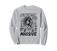 Junglist Massive, Jungle Drum & Bass DnB Music Rave, D&B Sweatshirt