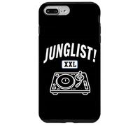 Junglist Music Drum And Bass Dance Rave Jungle DJ Turntable Case for iPhone 7 Plus/8 Plus