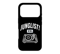 Junglist Music Drum And Bass Dance Rave Jungle DJ Turntables Case for iPhone 17 Pro