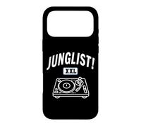 Junglist Music Drum And Bass Dance Rave Jungle DJ Turntables Case for iPhone 17 Pro Max