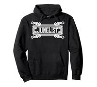 Junglist Shirt, Dnb Drum N Bass Jungle Dj Rave EDM Dubstep Pullover Hoodie