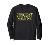 Junglist Soldier Camo Drum & Bass Jungle Long Sleeve T-Shirt