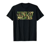 Junglist Soldier Camo Drum & Bass Jungle T-Shirt