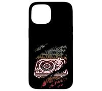 Junglist Turntable Scary Halloween Costume For Drum Bass DJ Case for iPhone 15