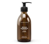 JUNGLÜCK Betaine Hand Soap - Vegan | Moisturising, skin-friendly hand wash gel pH-neutral, also tolerated by very sensitive skin, with organic aloe vera - mild liquid soap without fragrance