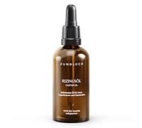 JUNGLÜCK Castor Oil BIO 50ml - Vegan | 100% pure cold-pressed natural oil revitalises and effectively locks in moisture and active ingredients | Nourishing care for face, eyelashes, hair and nailsJ