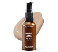 JUNGLÜCK Tinted Serum Face - Vegan | Nourishing foundation with hyaluronic acid | Face serum for a natural no-make-up look with light coverage for an even complexion - Very light