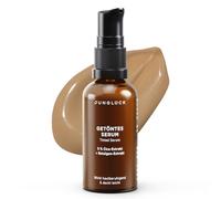 JUNGLÜCK Tinted Serum Face - Vegan | Nourishing foundation with hyaluronic acid | Face serum for a natural no-make-up look with light coverage for an even complexion - Light