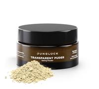 JUNGLÜCK Transparent Powder Face - Vegan | Natural without dusty look fixes make-up without drying out - shade Banana