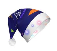 JunHeArt Asian American And Pacific Islander Heritage Month Santa Hat Adult Christmas Hat For Women Men New Year Festive Xmas Christmas Party Supplies