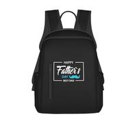 JunHeArt Best Dad Ever Happy Father's Day Backpack Lightweight Daypack Laptop Backpack Hiking Gym Travel Bags for Women Men