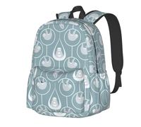 JunHeArt Cute Sloth Doing Yoga Pattern Backpack Casual Daypack 17 Inch Laptop Backpack For Women Men Travel Business Work