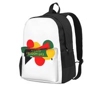 JunHeArt Juneteenth African American Freedom Black History June 19 Backpack For Women Men Adjustable Casual Daypack Work Business Hiking Travel Bags