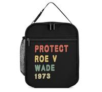 JunHeArt Protect Roe V. Wade 1973 Pro Choice Women Abortion Rights Lunch Bag for Women Men Cute Insulated Lunch Tote for Work Picnic Travel