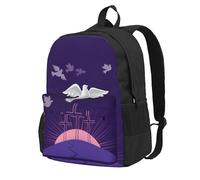 JunHeArt Shavout Pentecost Backpack For Women Men Adjustable Casual Daypack Work Business Hiking Travel Bags