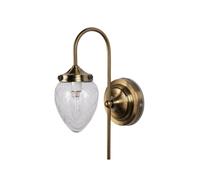 Juni Wall Lamp Sanded Clear