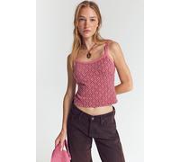 Junie Tank Top at Free People in Mauve Combo, Size: Large - female